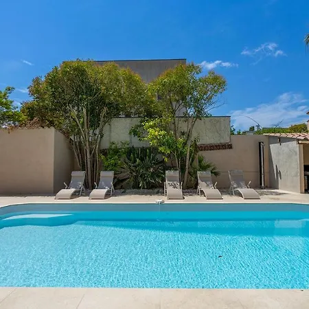 La Mesange Avec Piscine Et Jardin Antibes